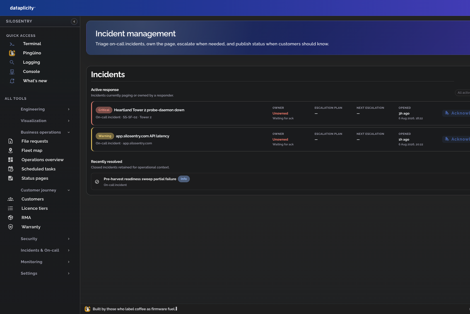 Incident management